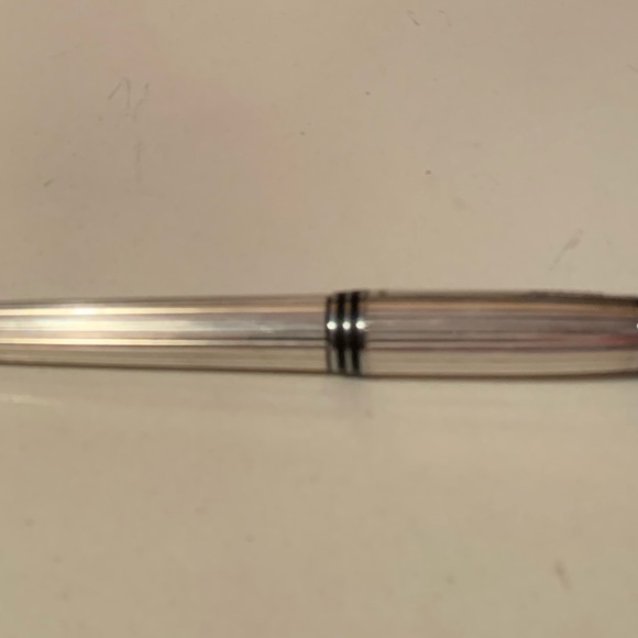 Aurora Ipsilon Sterling Silver Gountain Pen -IB02844 Mase in Italy - Picture 4 of 14